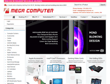 Tablet Screenshot of megacomputer.ca